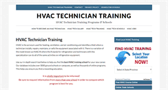 Desktop Screenshot of hvac-technician-training.com